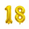 2pcs 40 Inch Number Figure Foil Balloon16 18 20 21 25 30 35 40 Years Adult Old Birthday Party Anniversary Decoration Air Balloon