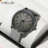 Hot-Selling Men's Fashion Quartz Watch: Waterproof, Luminous, Genuine Leather Strap