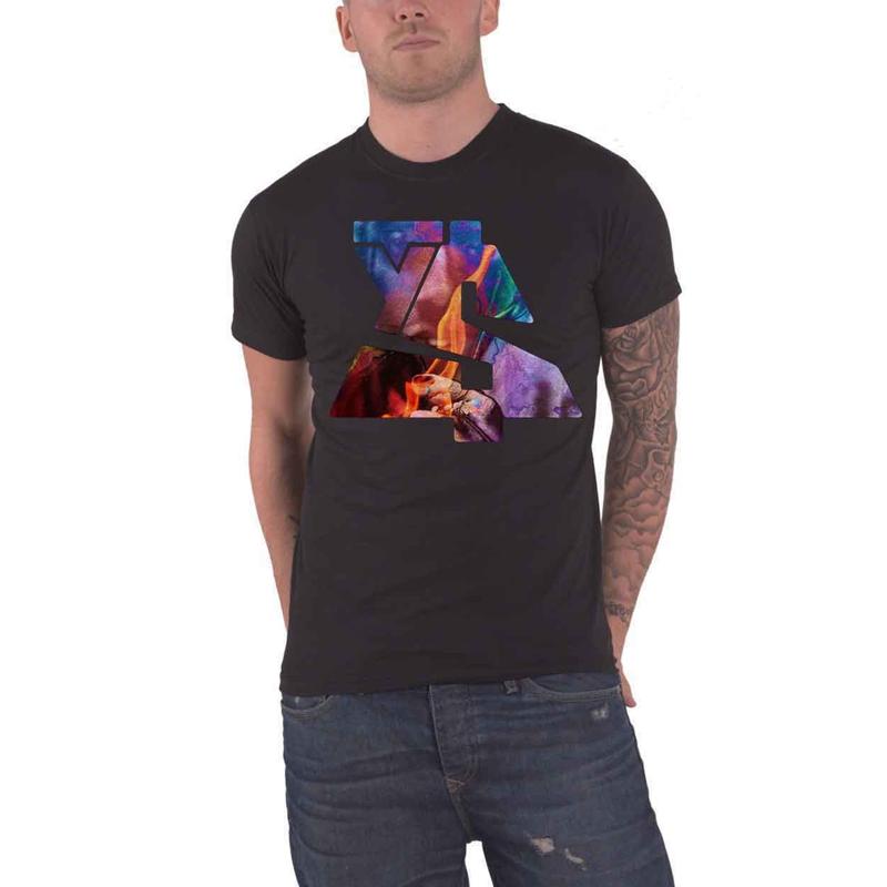 Ty Dolla Sign T Shirt Filled In Logo New Official Black S разноцветный