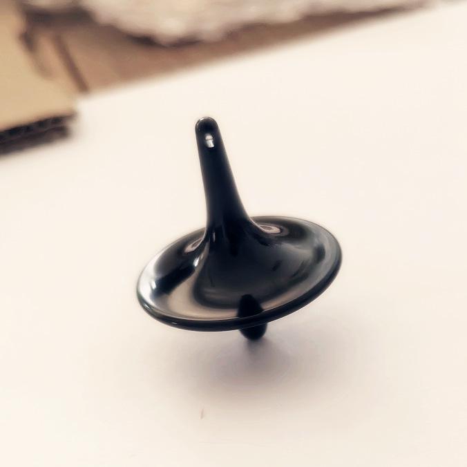 Inception Movie Metal Gyro Decompression Pendant - Creative Rotating Toy Gift for New Year & Christmas