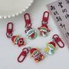 Spring Festival Snake Keychain Lucky Snake Key Ring Creative 2025 New Year Pendant  Gifts