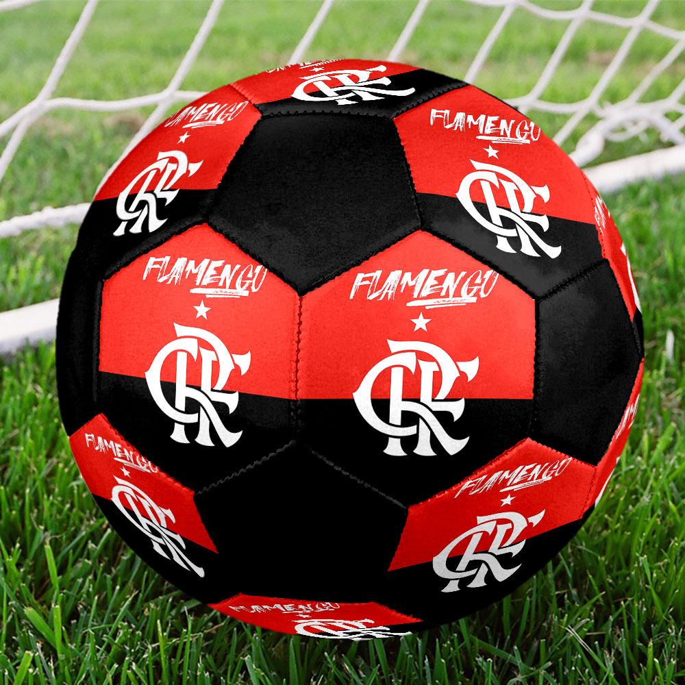 1pc Clube de Regatas do Flamengo Soccer Ball Size 5 Indoor Soccer Ball Fashion Colorful Backyard Game - Great For Sports Fans Gift HE2