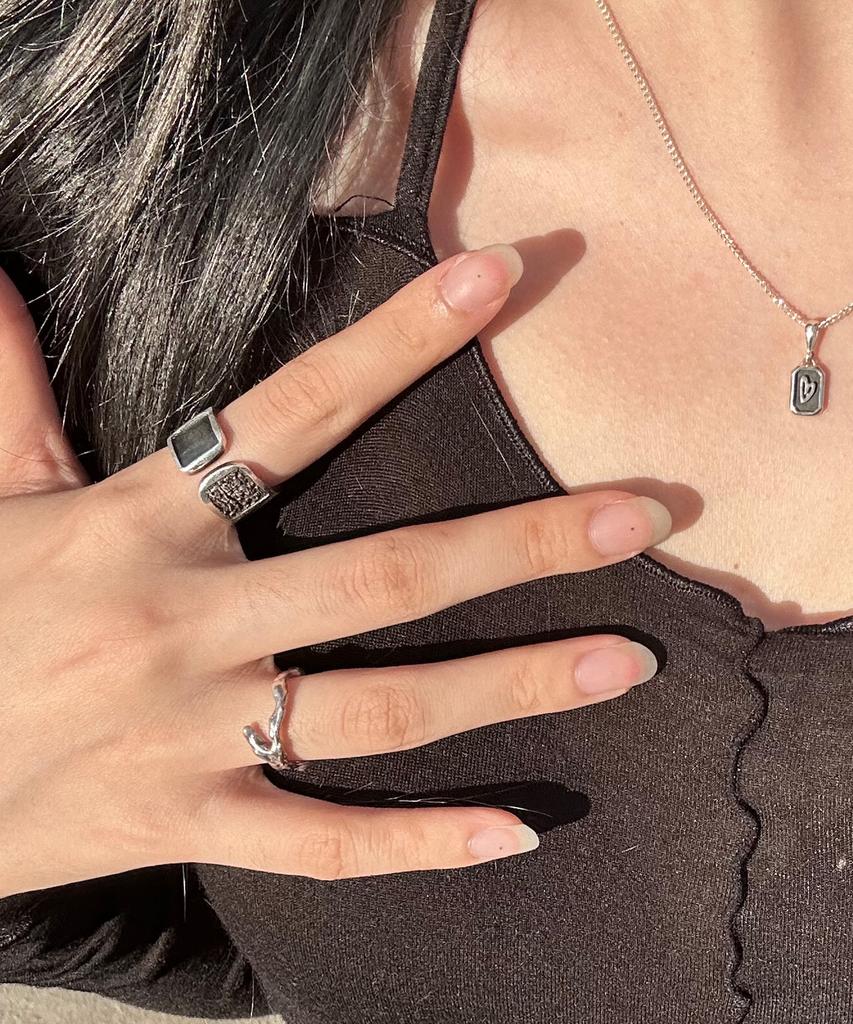Oesalang Heaven And Hell 925 Silver Ring