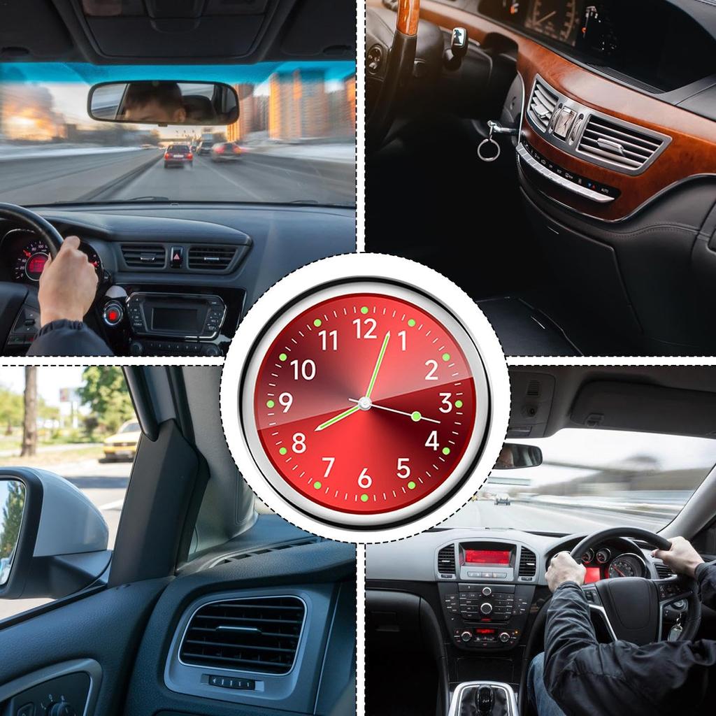 4cm Car Dashboard Analog Clock Clock Analog Car Radio Clock Car Watch Dash Car