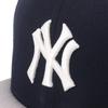 New Era 950 NEYYANCO Flat Visor NY Size 25J Cap, MLB, Navy/Gray, L/XL,