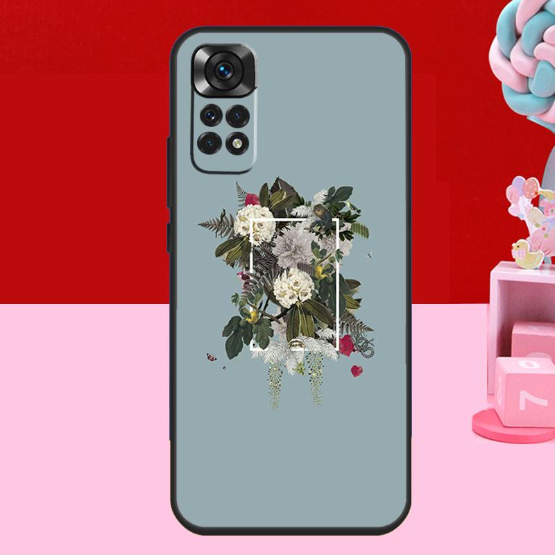 Aesthetics Flower Case For Xiaomi Redmi Note 14 13 12 11 10 15 Pro Plus Redmi 15 C 13C 10C 12C 14C Soft Cover