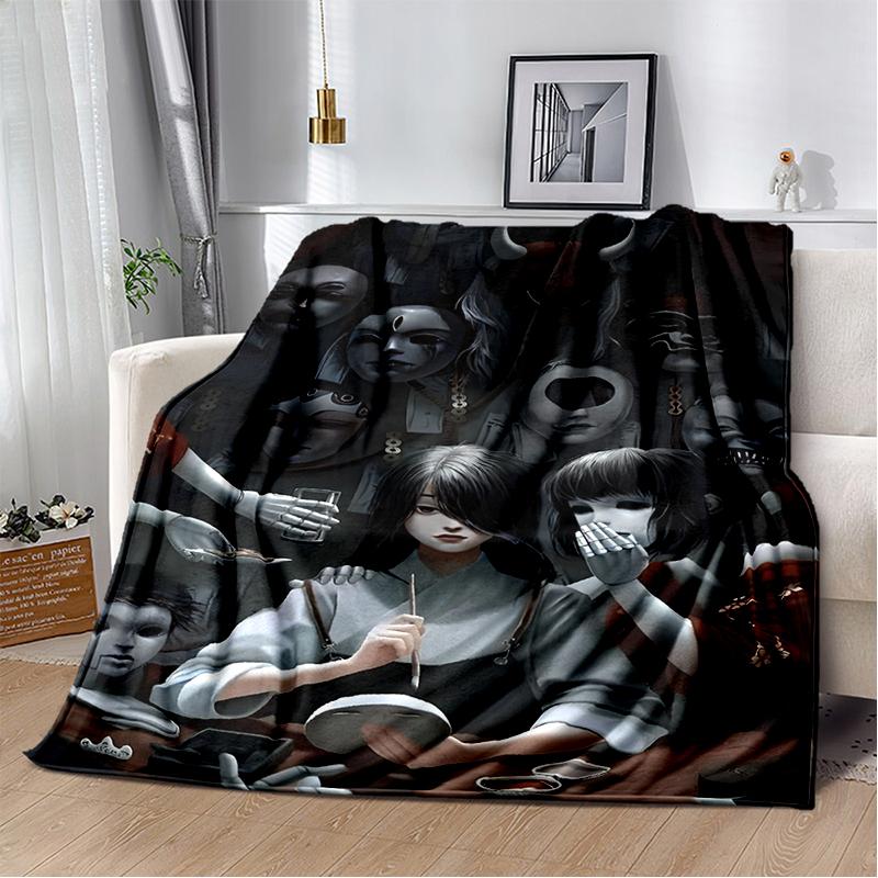 Horror Junji Ito Tomie Kawakami Ghost cartoon Soft Blankets,Throw Blanket Comfortable Blanket for Picnic Beds Sofa Home Bedroom