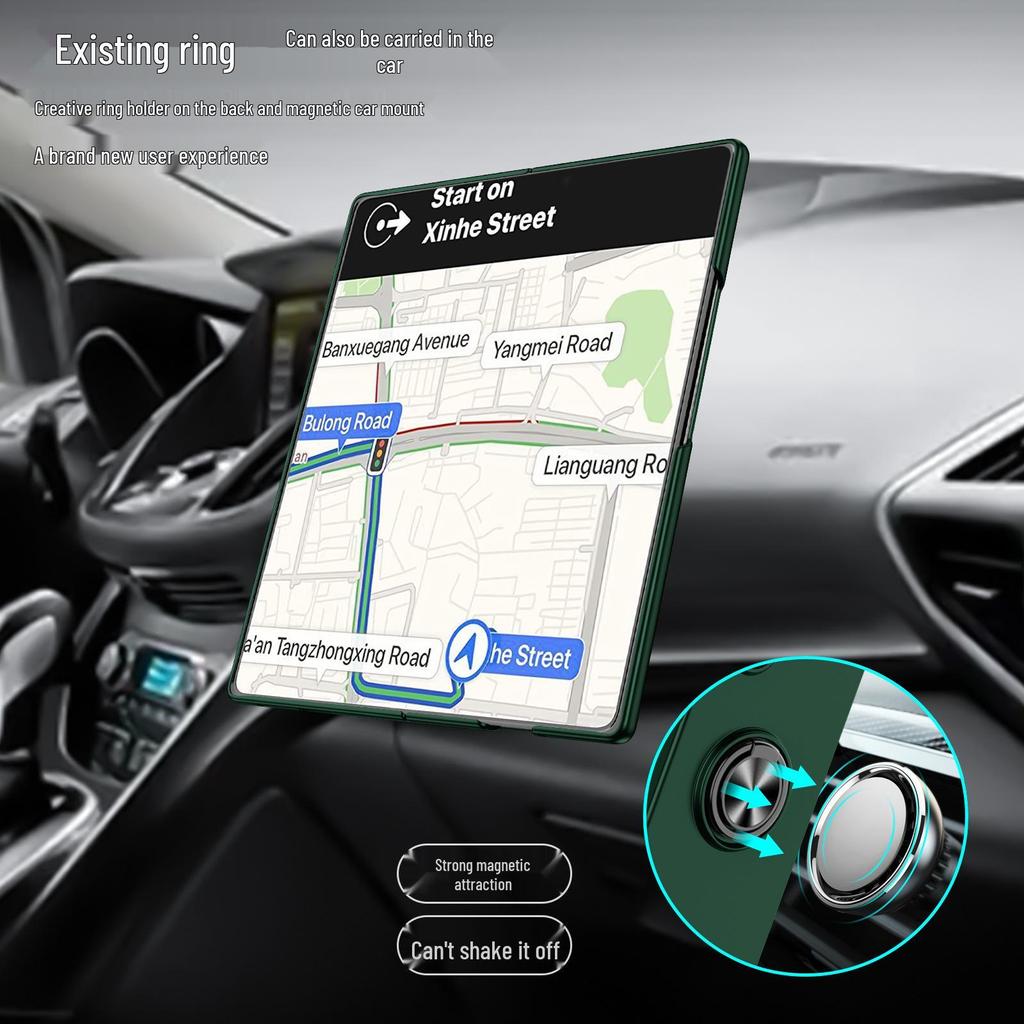 Samsung Galaxy Z Fold7 King Kong Ring Stand Case - Durable, Drop-Proof, Foldable Protection for Z Flip6