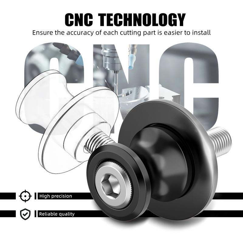 8mm Swingarm Spools Slider Stand For Suzuki GSXR600 GSXR750 GSXR1000 GSR750 GSX1300 SV1000 SV650 SFV650 TL1000R BMW S1000 R HP4