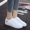 2025 spring, summer, autumn and winter women's board shoes love student shoes small white  low-top strap shoes