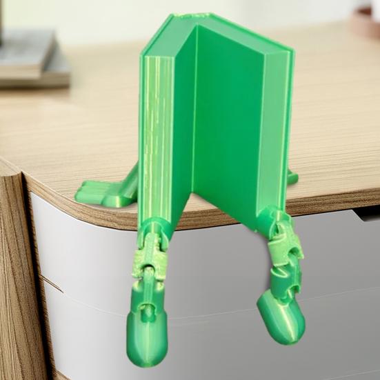 Articulated Book Ornament 3D Printed Desk Buddy Book Flexible Book Ornament