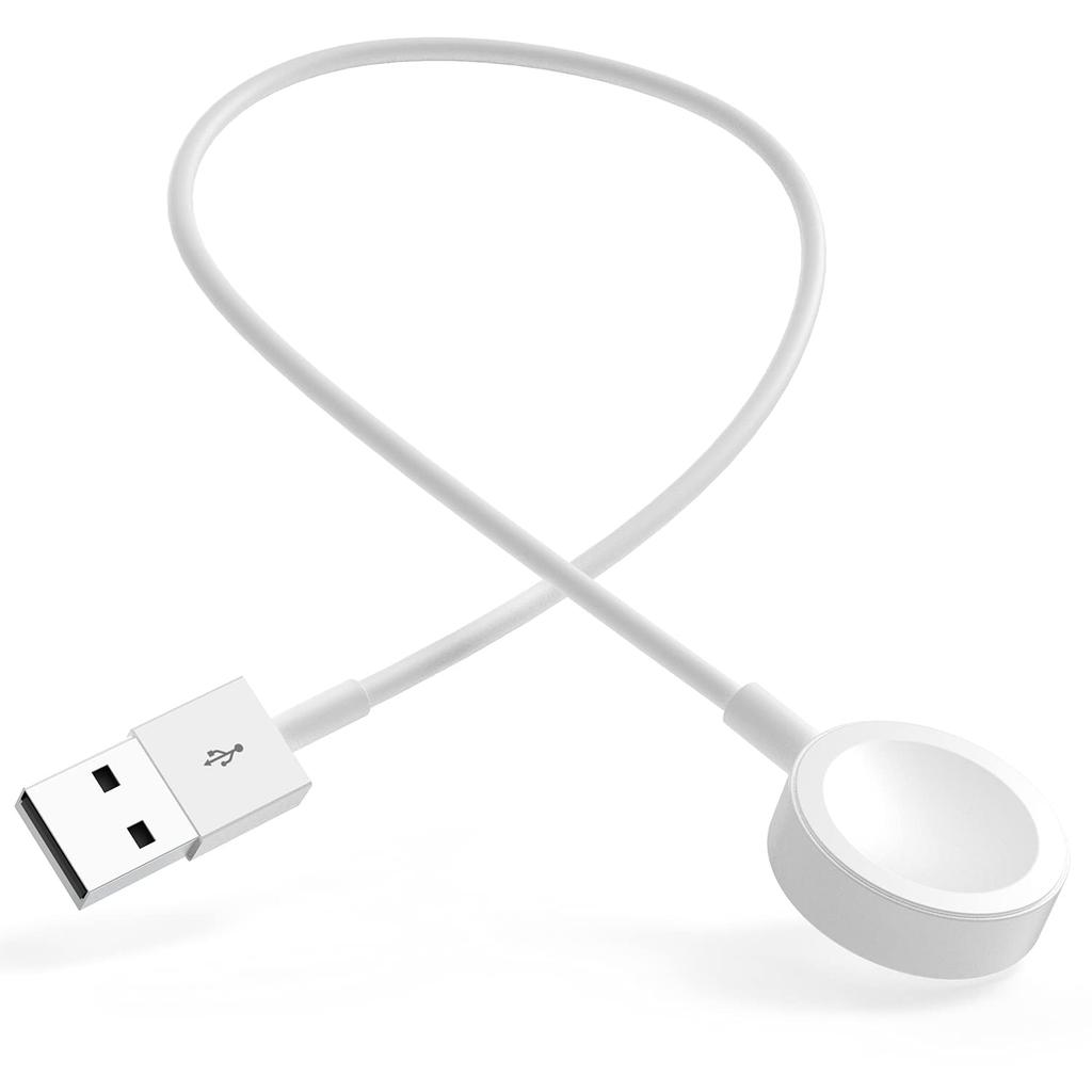 Apple Watch Charger, 0.3m/1FT Short iWatch Charger USB A Wireless Magnetic Portable Charging Cable Compatible with Apple Watch Series