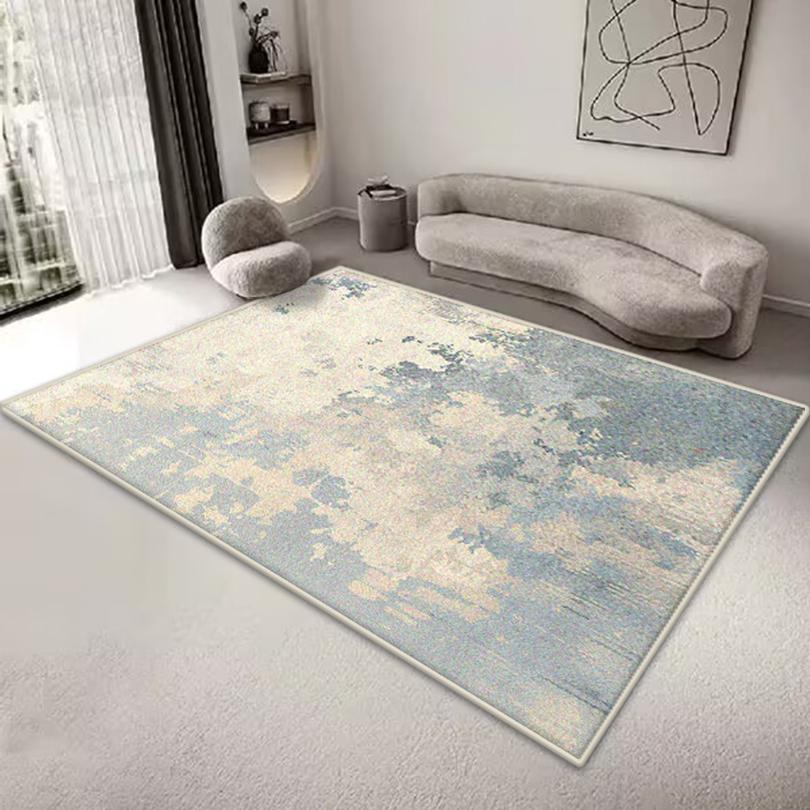 Simple Style Non-slip Decoration Home Carpet for Live Room Soft Sofa Table Mat Easy Cleaning Room Decor Abstract Bedroom Rug