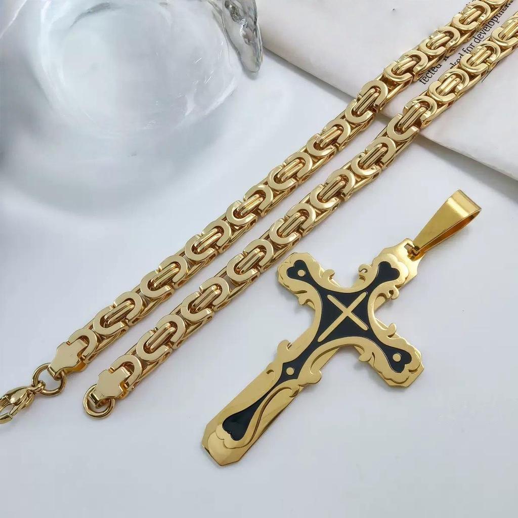 European and American Fashion Trend Stainless Steel Men's Pendant