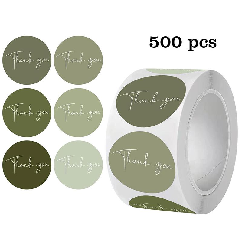 500 Pcs Thank You Stickers Cute Labels For Small Business Or Wedding Gift Decor Sticker Stationery Supplies