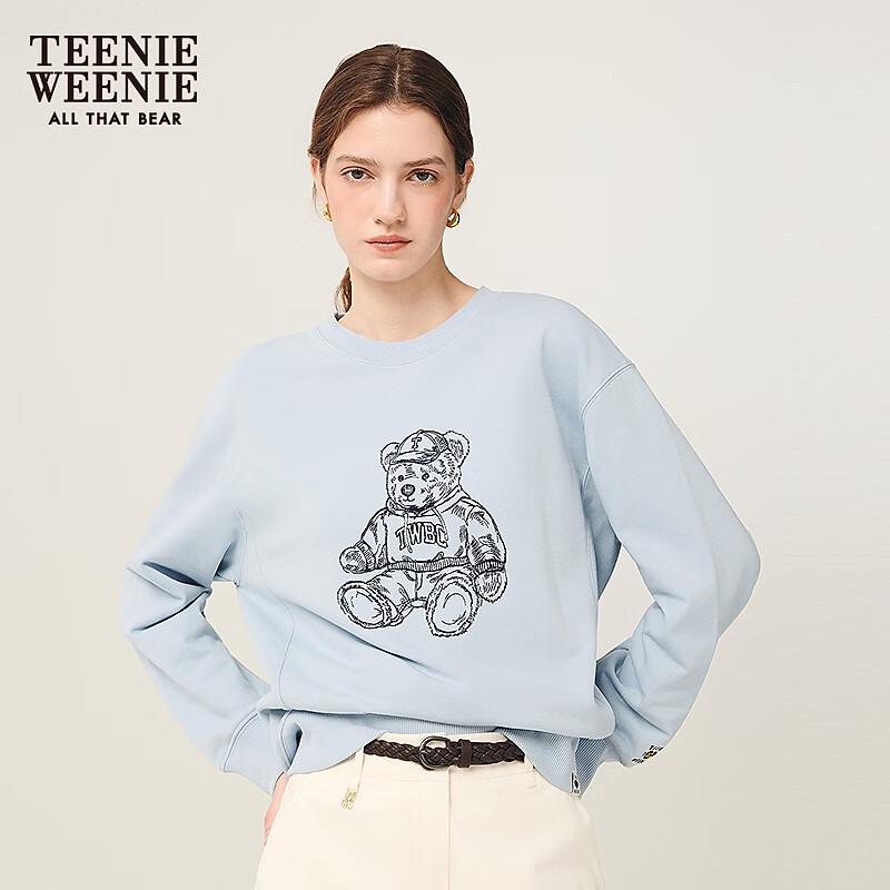 Teenie Weenie Women's Bear Graphic Sweatshirt