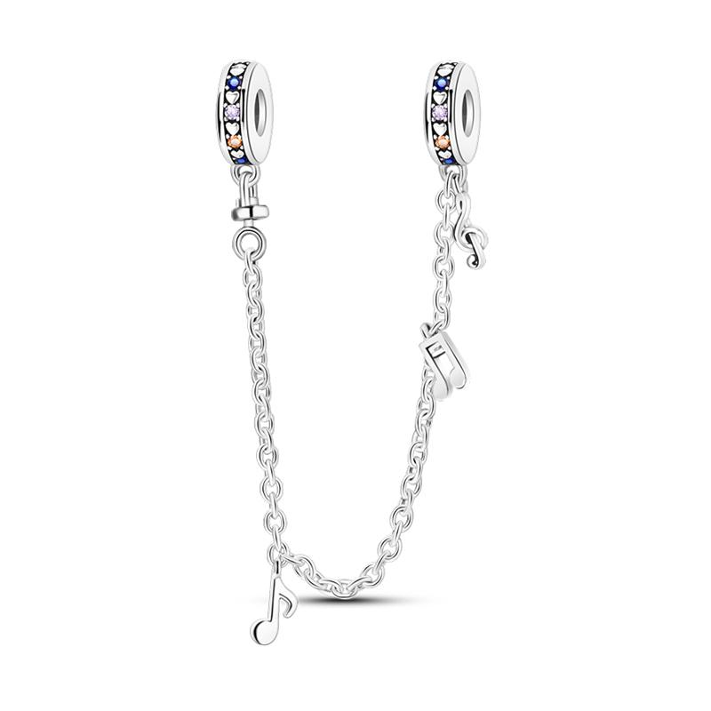 Piano Harp Violin Mike Headset Notescopper Music Series Charms Beads Fit Pan Original Bracelets Diy Fine Jewelry Gifts