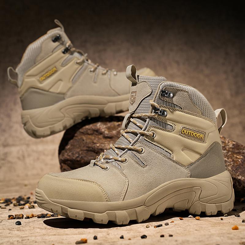 Pánské pouštní bojové boty Outdoorové protiskluzové taktické boty Turistické pouštní kotníkové lovecké boty Pracovní bezpečnostní pánské boty Botines Zapatos