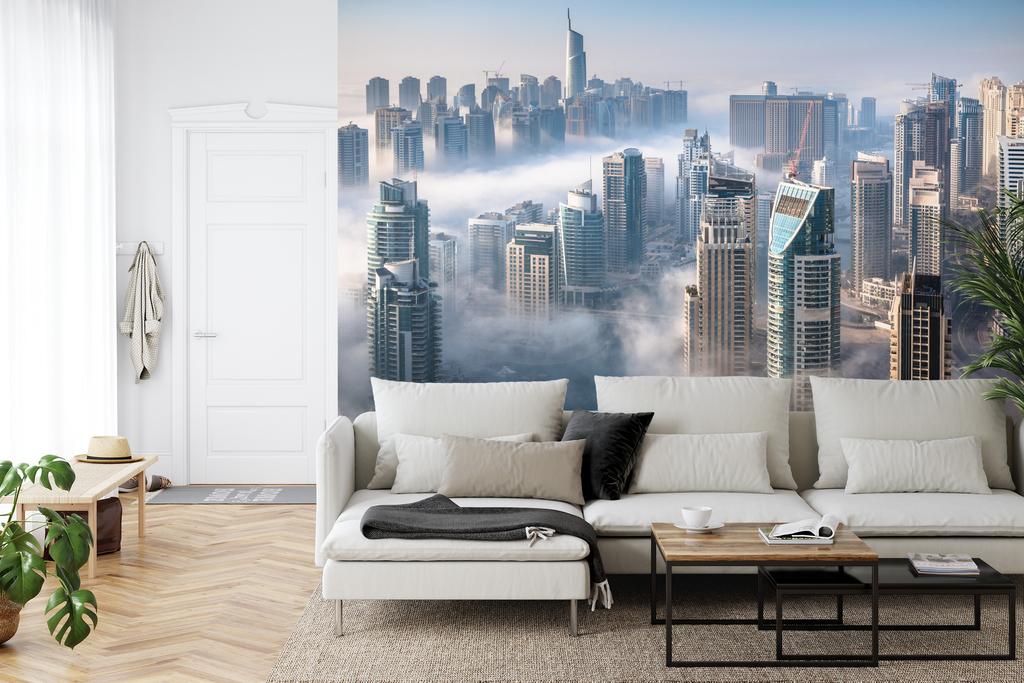 Photomural Dubai In Clouds Washable Fleece 104x70.5