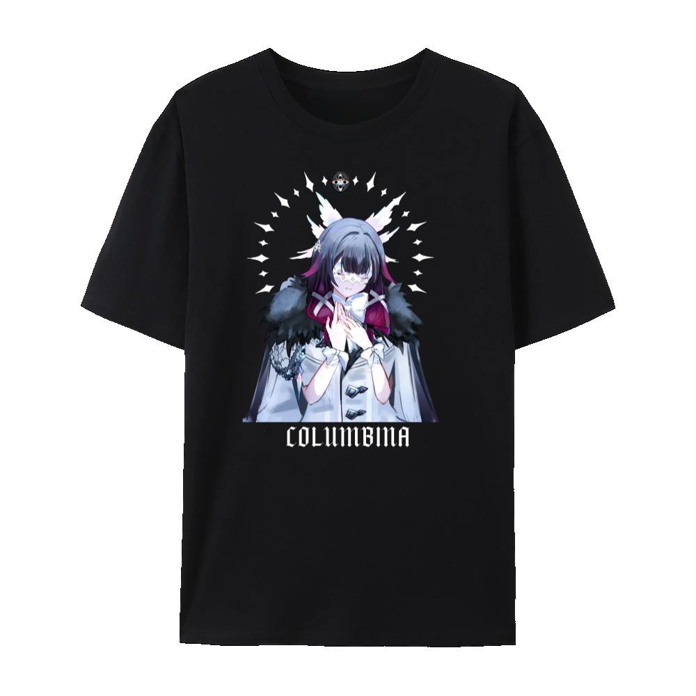Genshin Impact Eleven Fatui Harbingers Series Impression Unisex Short Sleeve Crewneck T-Shirt