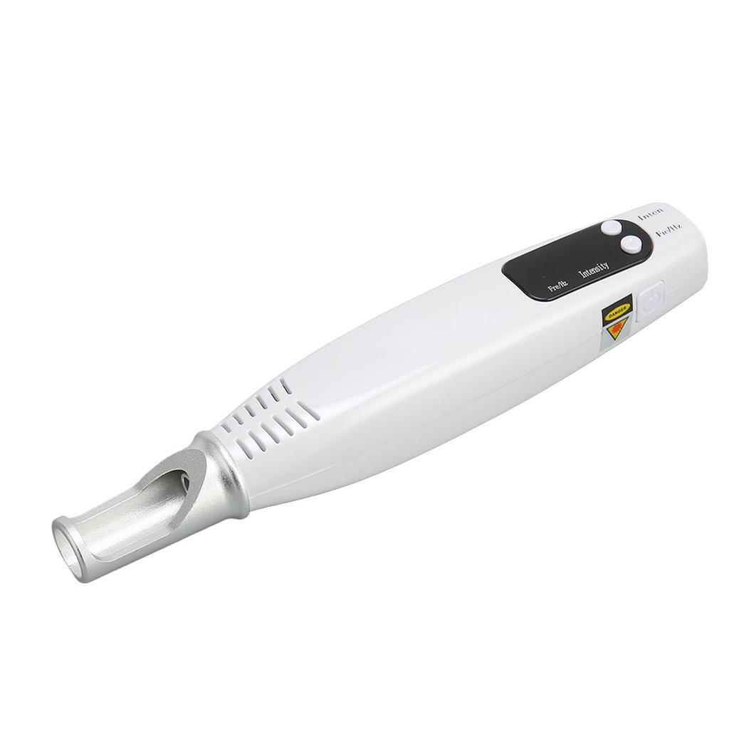 Handheld Freckle Removal Pen Blue Lighting Improve Dark Spots Skin Beauty Device 100‑240V EU Plug