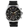 Watch - Evander - Chronograph - Black Dial - 24 Mm Leather Strap