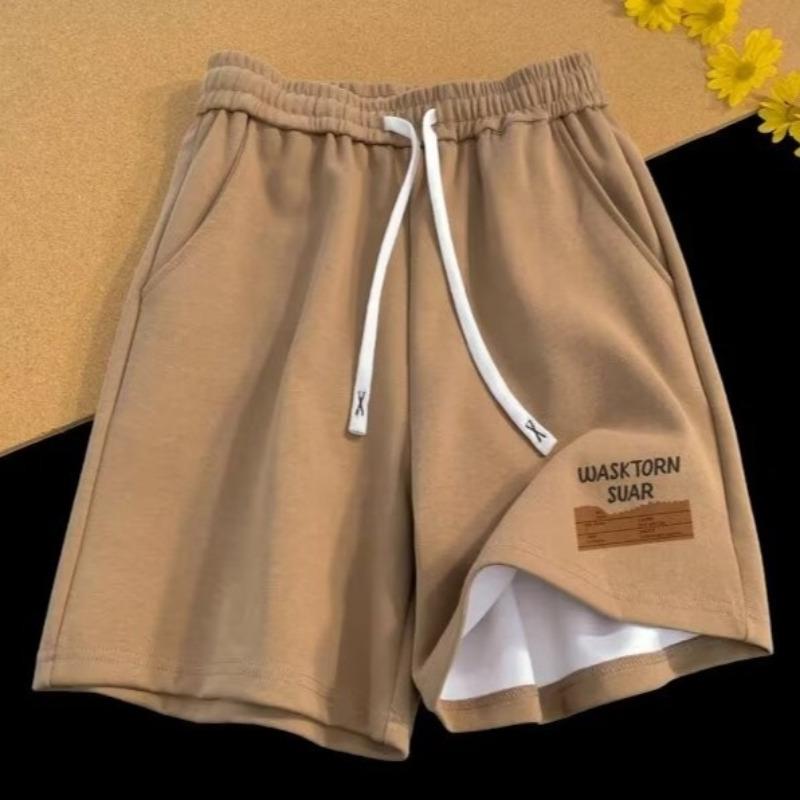 Summer New American Retro Casual Five-point Medium Pants Trendy Versatile Loose Sweatpants