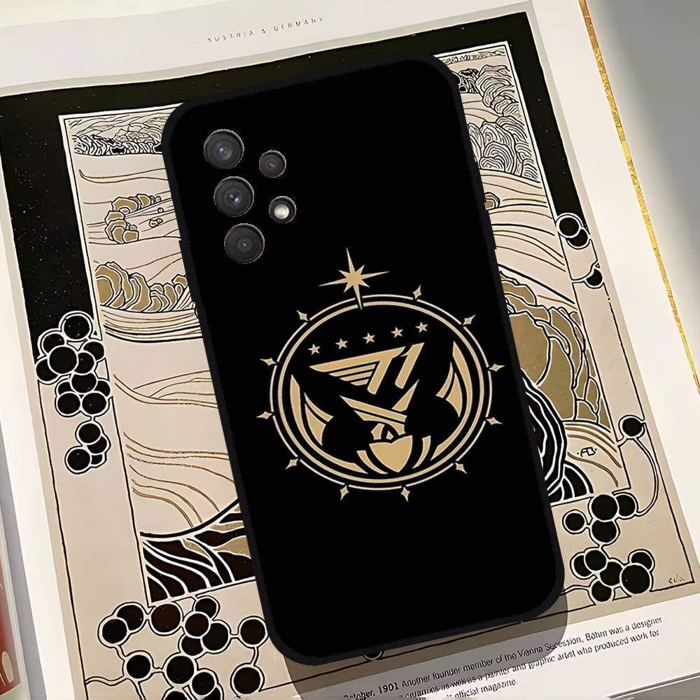 

T-T1 Cool SKT Phone Case For Samsung Galaxy S25 S24 S23 S22 S21 FE Plus Ultra A13 A20 A32 A70 Black Cover A53