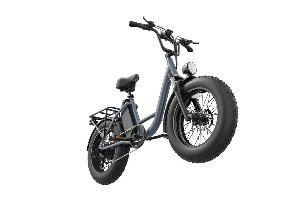 URLIFE E20 PRO Adult Electric Bike 1500W High-Power Motor 48V 15.6AH Battery 20*4.0 Inch Fat Tires for Off-Road & Urban Rides