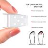 2pcs Toe Separator Feet Care Protector Silicone Toe Orthopedic Products Bunion Corrector Hallux Valgus For Pedicure