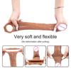 25cm Large Penis Extender Sleeve Reusable Condom Delay Penis Sleeve Dick Male Dildo Pumps Enlargers Sex Toys for Men 18+