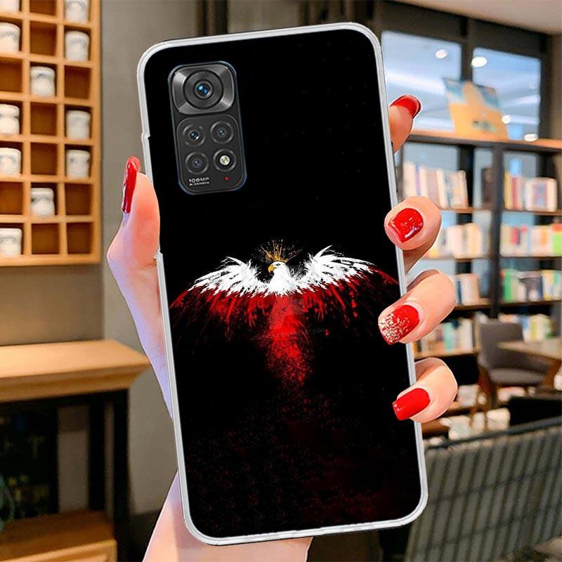 Poland Flag Cover Phone Case For Xiaomi Redmi Note 15 14 13 12 11 10 Pro Plus 14S 12S 11S 11T 11E 10S Soft Fundas Shell Redmi No
