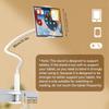 Adjustable Spiral Base Phone & Tablet Stand for Bedside or Desktop Viewing