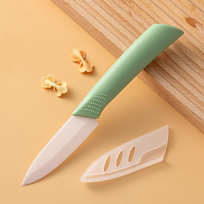 Ceramic Knife Household Fruit Knife Sharp Kitchen Cutting Knife Anti Slip Knife Set Baby Food Peeler Tool