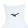 Volleyball Volleyball Short Socks V2MXA000 Sizes [Mizuno] Wear, 2-Pair Pack, White/Black, 25-27