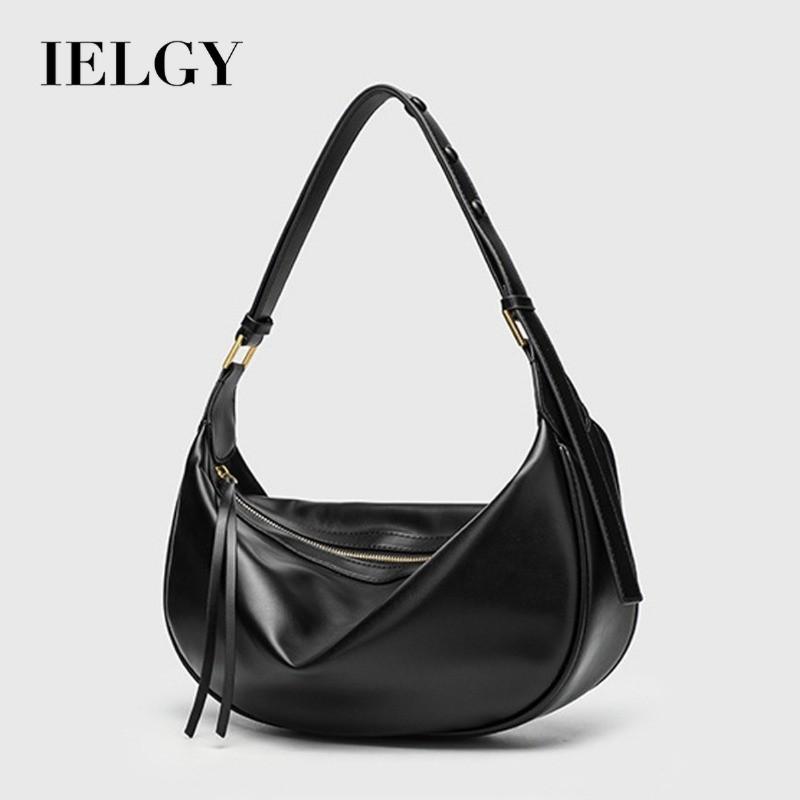 IELGY One-Shoulder All-Match Underarm Dumpling Bag Retro Female Bag