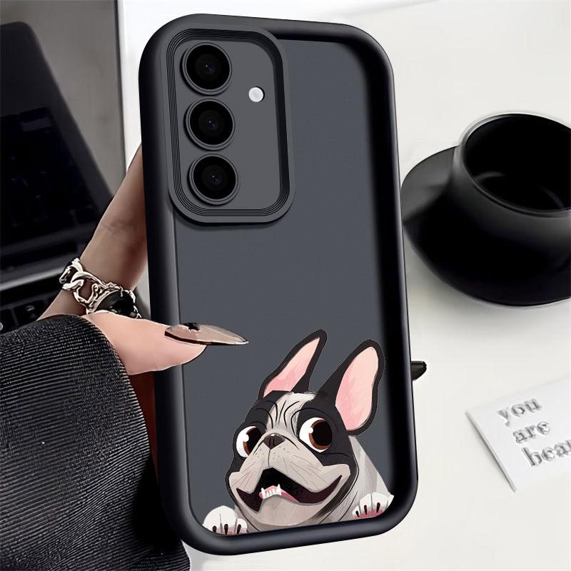 

Boston Terrier Pug Dog French Bulldog Phone Case For Samsung S26 S25 S24 S23 S21 S20 Ultra For Galaxy S25 S24 FE S26 Plus Cover Galaxy S20