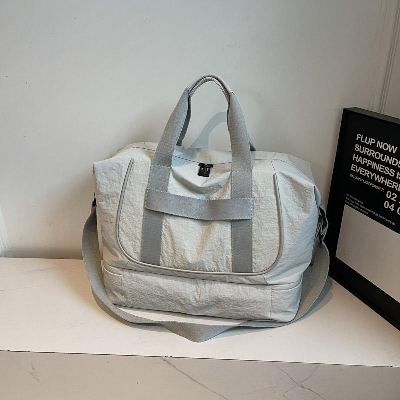 Travel Bag Large Capacity Shoulder Sports Fitness Bag Separation Shoes Bags Storage Storage Bag Dry Wet Separation