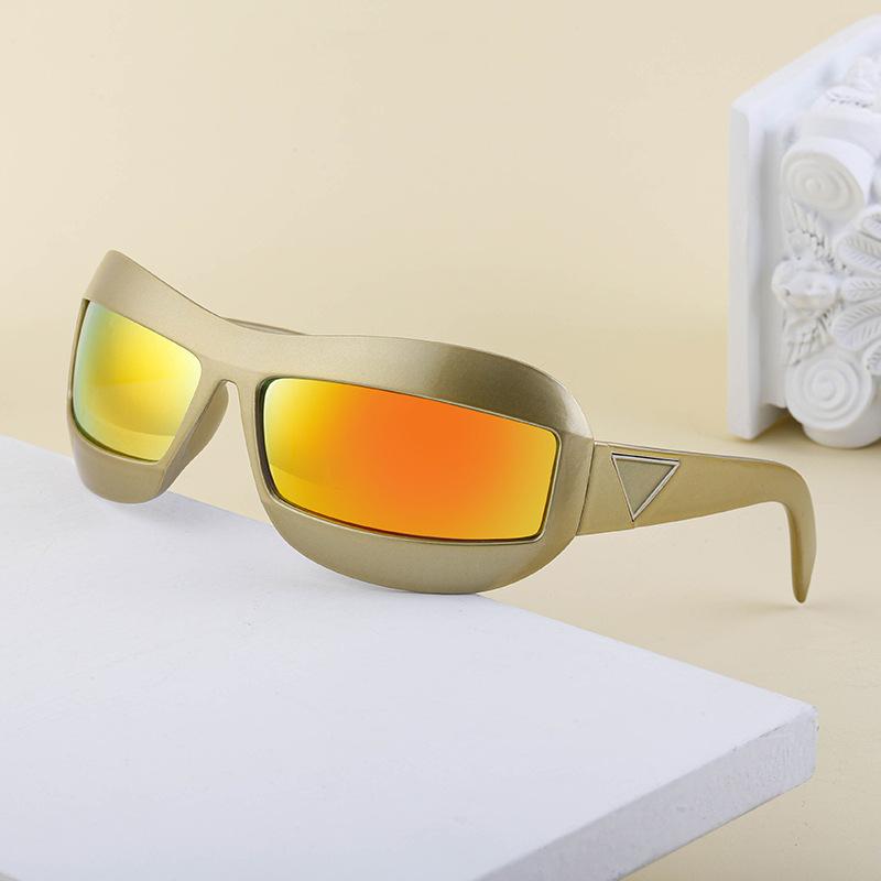 Windproof Sunglasses Women'S Tide Colorful Sunglasses Women'S Glasses Sunglasses