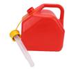 5L Portable Water Container with Built in Tube HDPE Plastics Camping Water Storage Jug for Camping Car Hiking Emergency