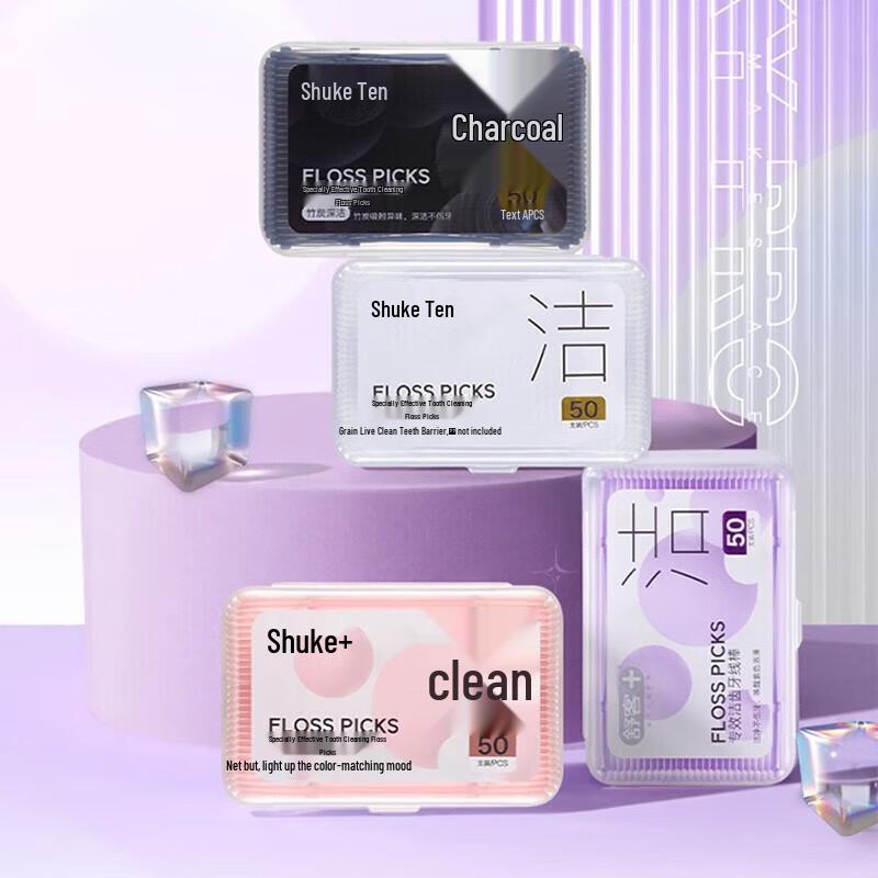 Shuke Portable Dental Floss Sticks