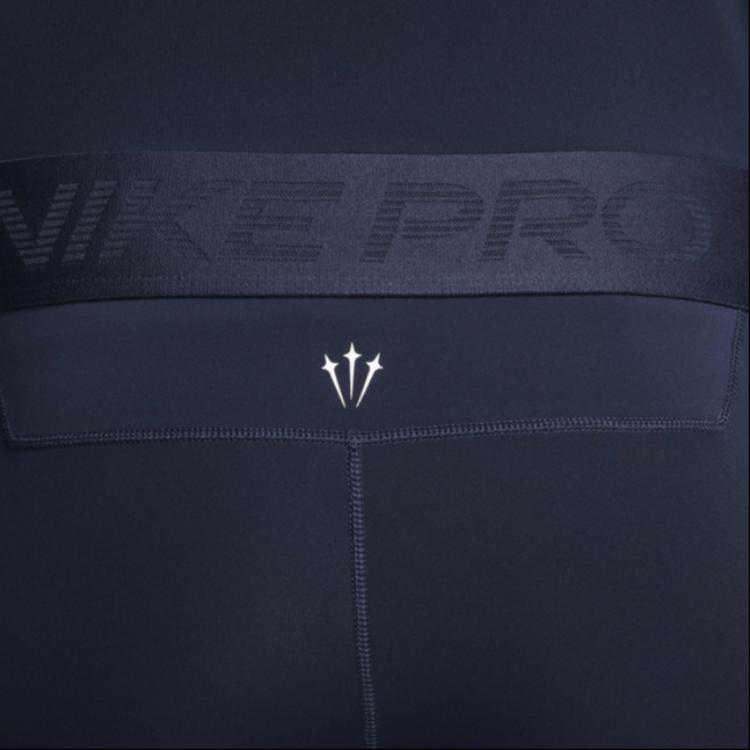 Nike X Nocta Kollaboration SS24 Unregelmäßiges Logo Lässige Fitness-Sporthose Herren Unterteile Marineblau DN0003-419