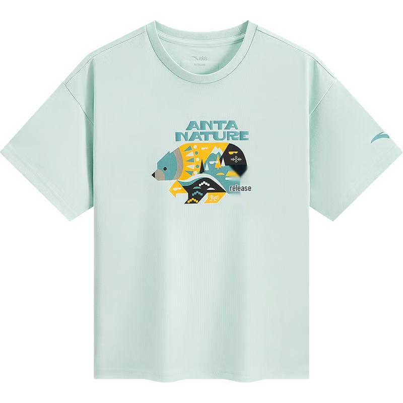 Anta Kids  Outdoor Series Breathable Short Sleeve T-shirt 165