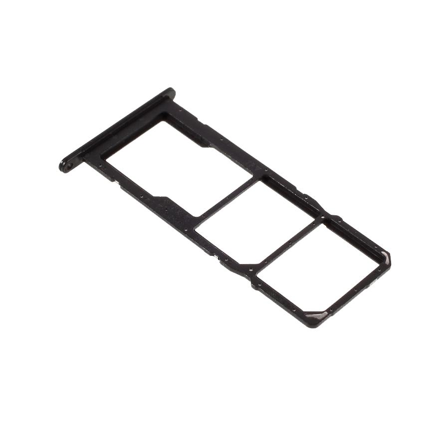 For Huawei P smart 2021/Honor 10X Lite OEM Dual SIM Card+TF Card Tray Holder Replacement (without Logo)