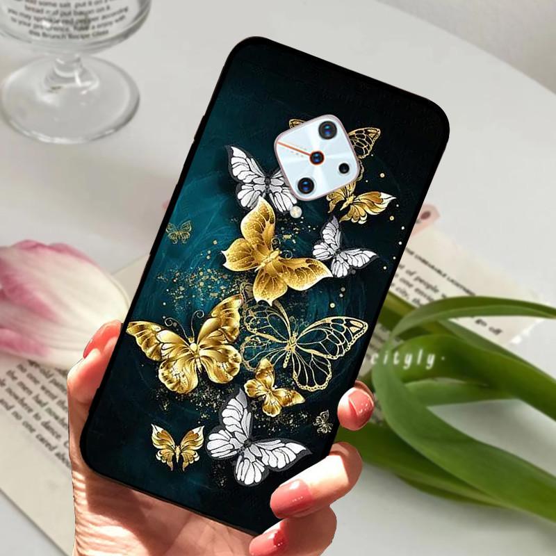 For Vivo V17 Case Cover S1 Pro Silicone Soft Painted Phone Case for VIVO 1920 V17 Russia Case TPU Bumper for vivoV17 V 17 s1Pro