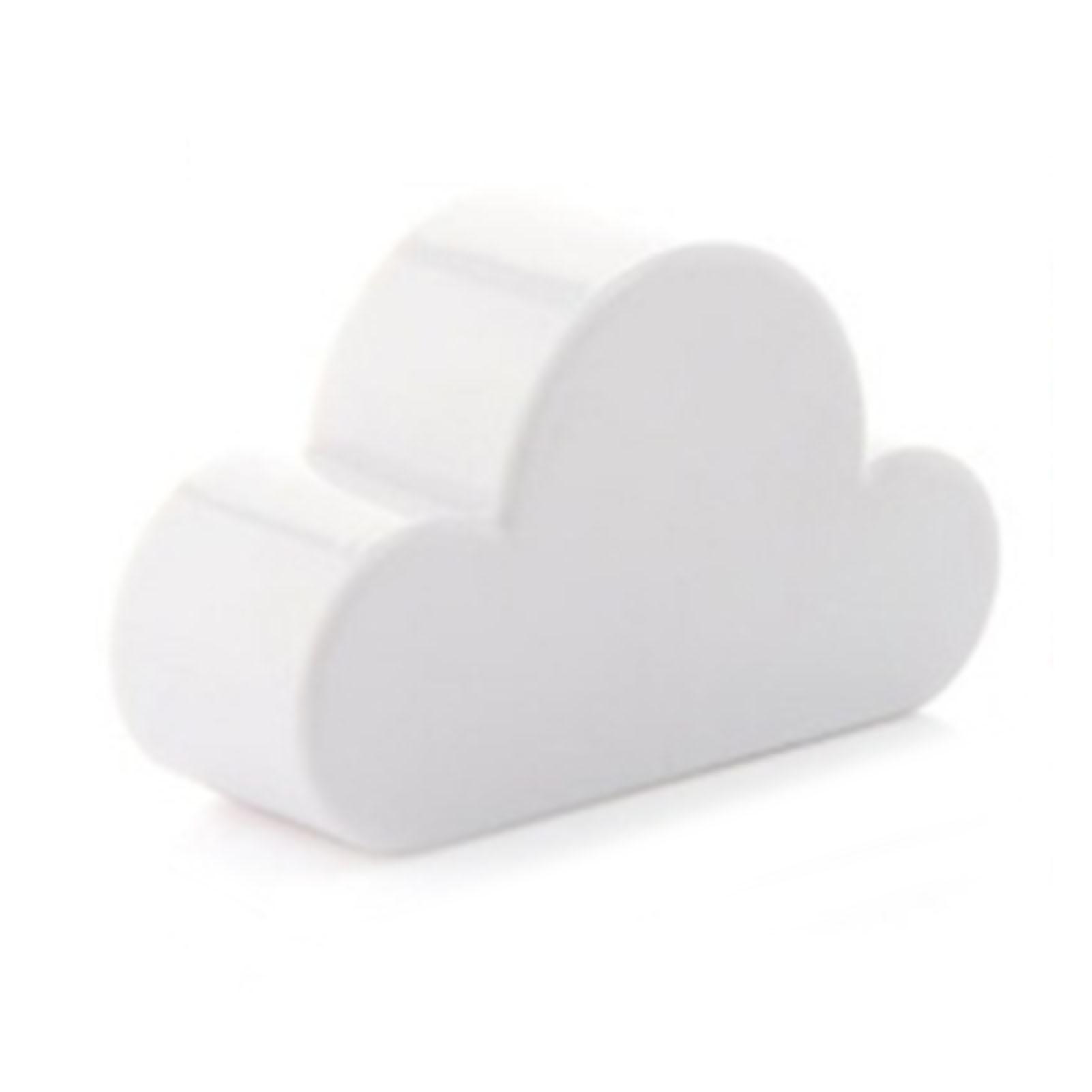 Koogeelife White Cloud Magnetic Key Holder Prevent Loss Multifunctional Key Rack Organizer Hooks With Adhesive For Hallways Bedrooms