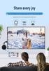 4K Wireless Screen Mirroring Device for Apple & Android - Universal TV & Projector Compatibility