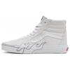 Sk8-Hi Flame - White Unisex Sneakers VN0005UJWWW