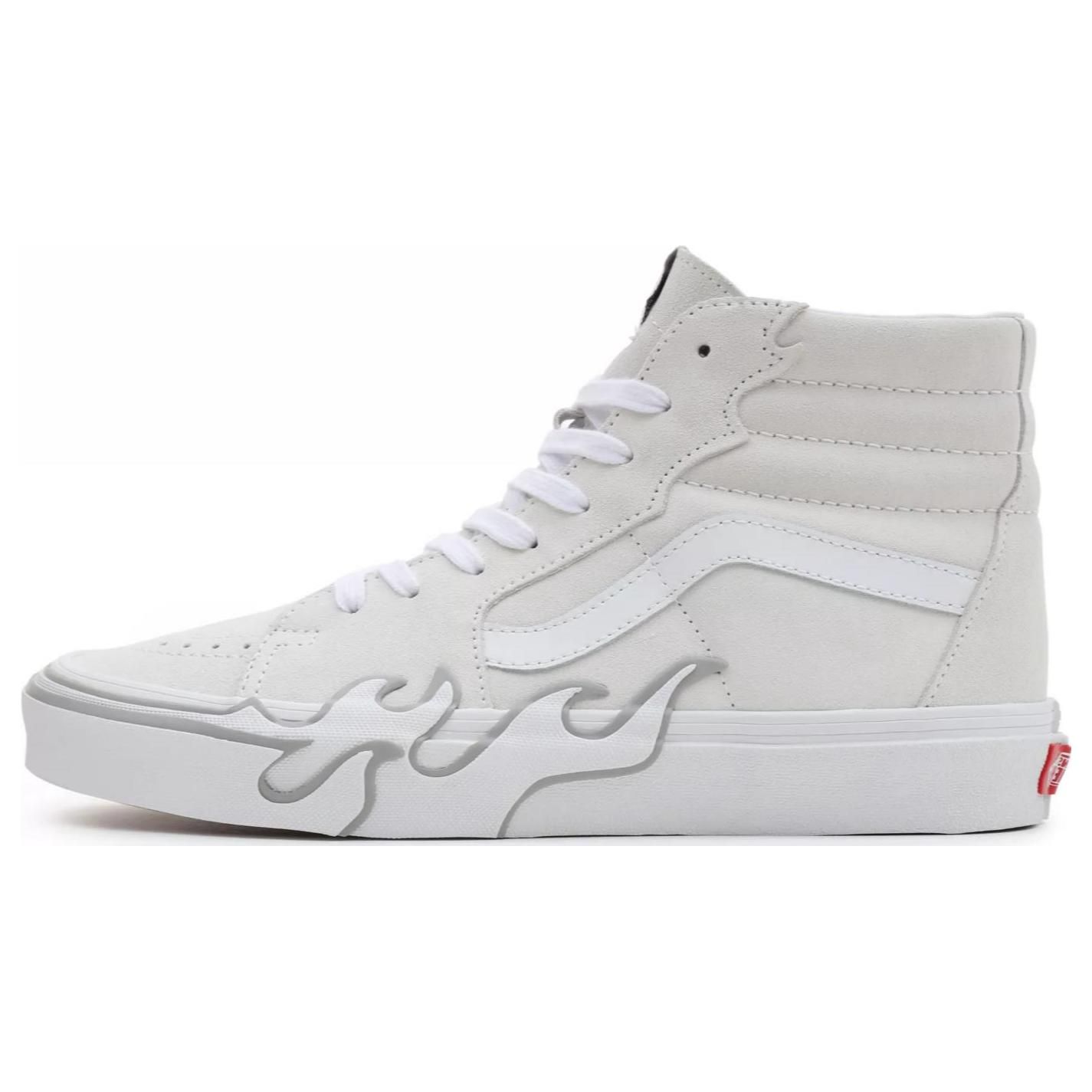 

Vans Sk8-Hi Flame - White Unisex Sneakers VN0005UJWWW 41