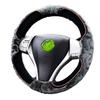 Winter Plush Steering Wheel Cover for Nissan: Sylphy, X-Trail, Qashqai, Kicks, Teana, Bluebird, Tiida